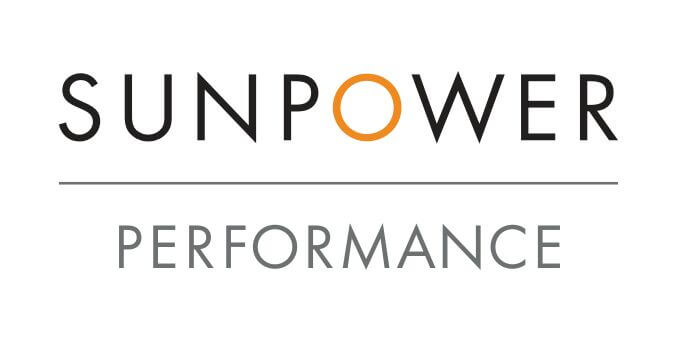 Logotipo de panel solar SunPower Performance